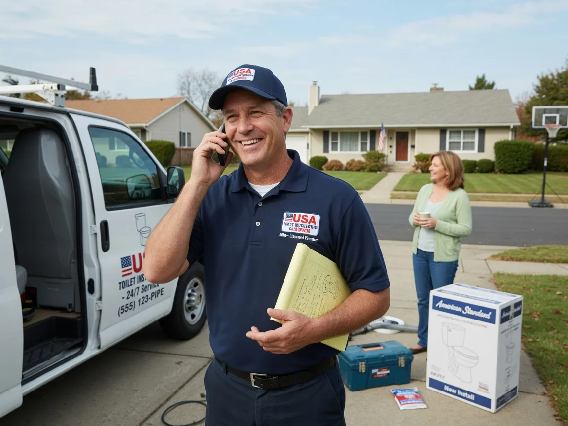 Toilet Installation Freedom, IN FAQs